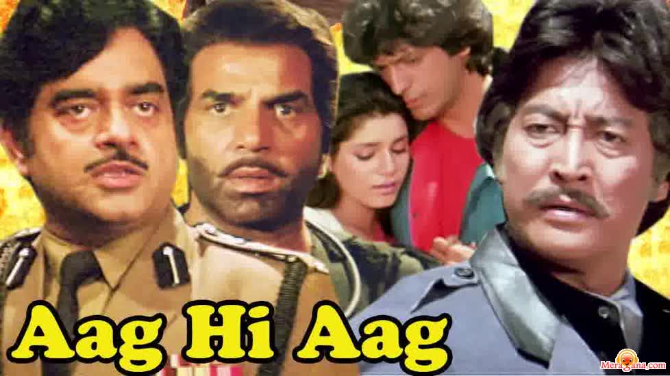 Poster of Aag+Hi+Aag+(1987)+-+(Hindi+Film)