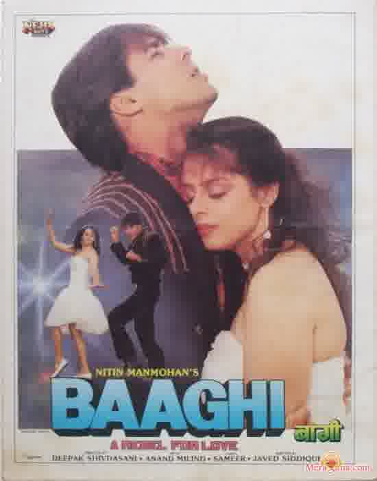 Poster of Baaghi+(1990)+-+(Hindi+Film)