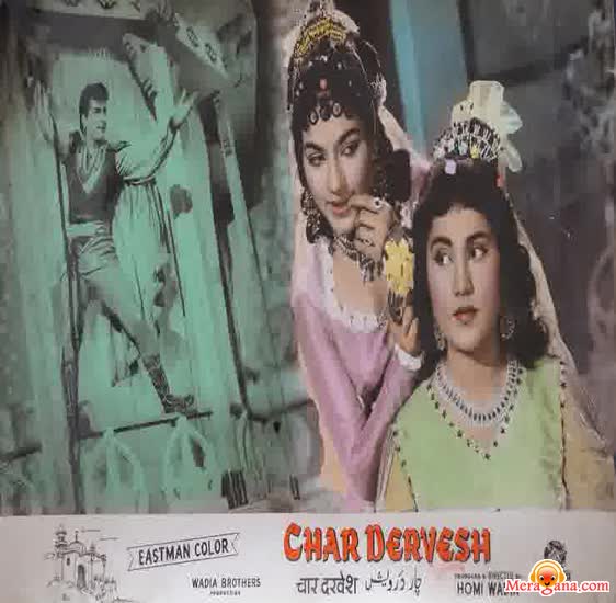 Poster of Char+Dervesh+(1964)+-+(Hindi+Film)
