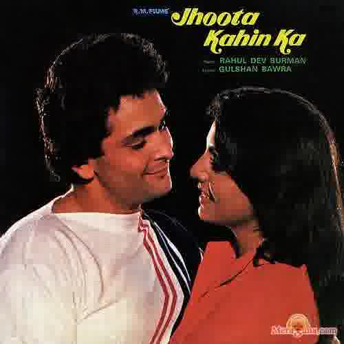 Poster of Jhoota+Kahin+Ka+(1979)+-+(Hindi+Film)