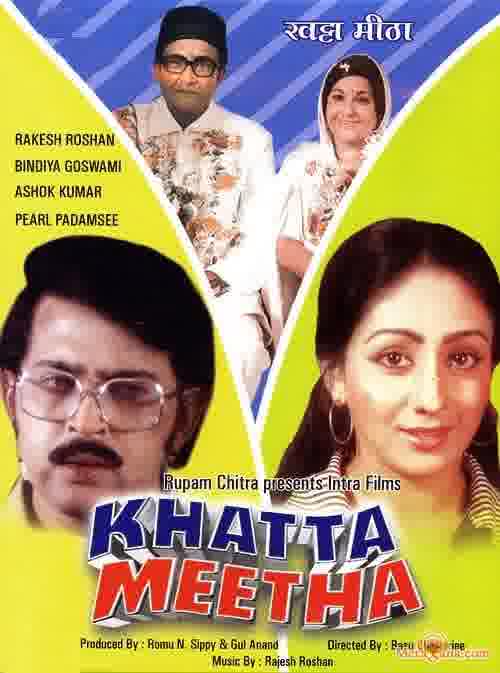 Poster of Khatta+Meetha+(1977)+-+(Hindi+Film)