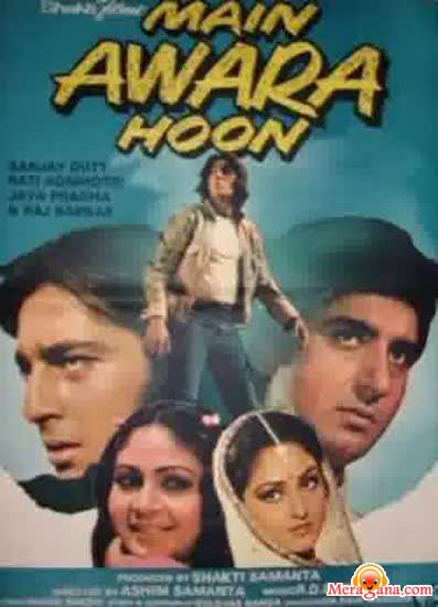 Poster of Main+Awara+Hoon+(1983)+-+(Hindi+Film)