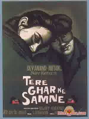 Poster of Tere+Ghar+Ke+Samne+(1963)+-+(Hindi+Film)