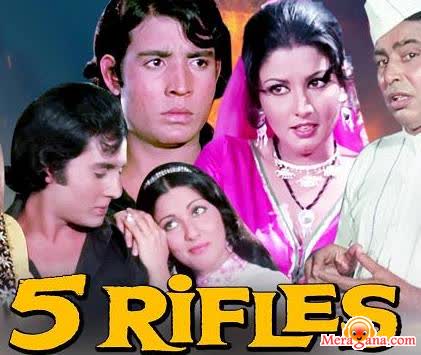 Poster of 5+Rifles+(1974)+-+(Hindi+Film)
