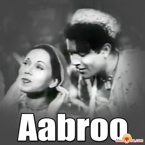 Poster of Aabroo+(1956)+-+(Hindi+Film)