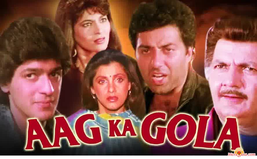 Poster of Aag+Ka+Gola+(1990)+-+(Hindi+Film)