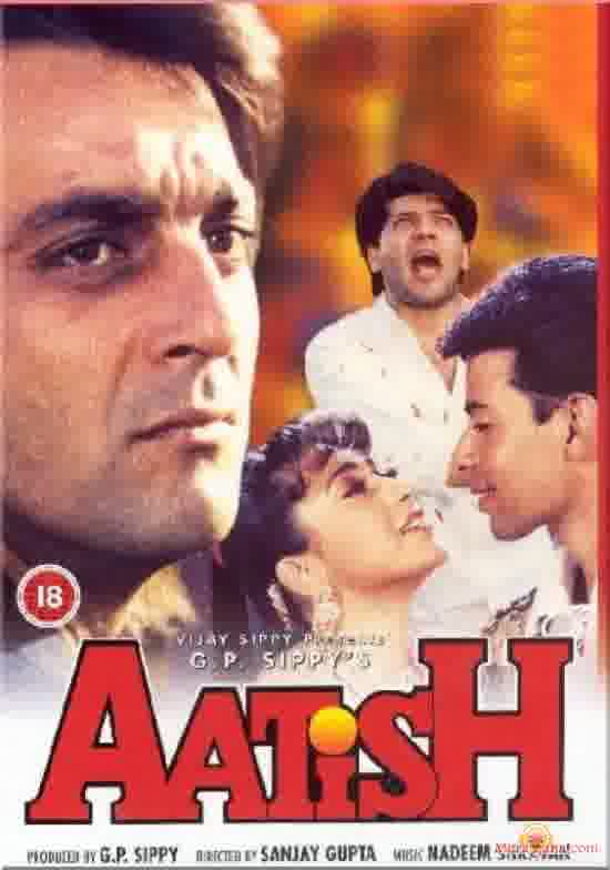 Poster of Aatish+(1994)+-+(Hindi+Film)