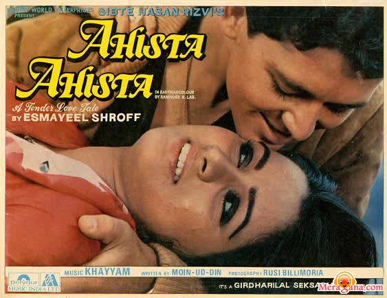 Poster of Ahista+Ahista+(1981)+-+(Hindi+Film)