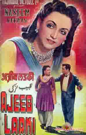 Poster of Ajeeb+Ladki+(1952)+-+(Hindi+Film)