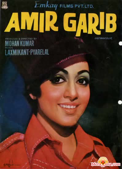 Poster of Amir+Garib+(1974)+-+(Hindi+Film)