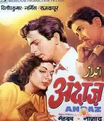 Poster of Andaz+(1949)+-+(Hindi+Film)