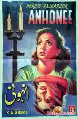 Poster of Anhonee+(1952)+-+(Hindi+Film)
