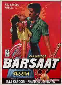 Poster of Barsaat+(1949)+-+(Hindi+Film)