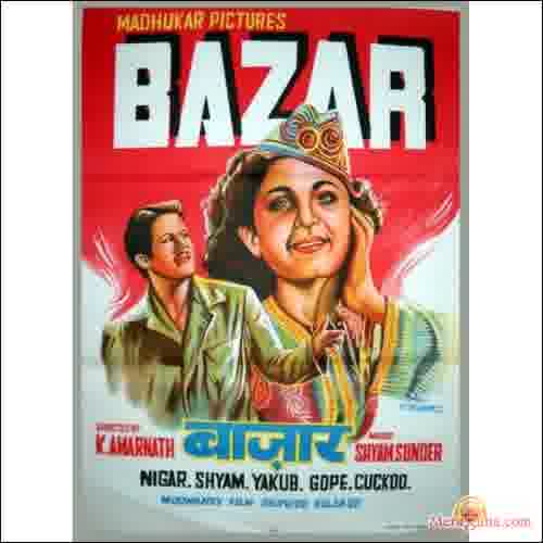 Poster of Bazar+(1949)+-+(Hindi+Film)