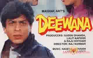 Poster of Deewana+(1992)+-+(Hindi+Film)