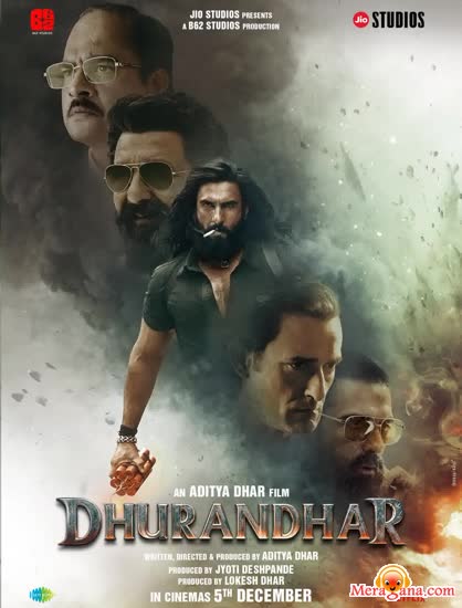 Poster of Dhurandhar+(2025)+-+(Hindi+Film)