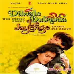 Poster of Dilwale+Dulhania+Le+Jayenge+(1995)+-+(Hindi+Film)