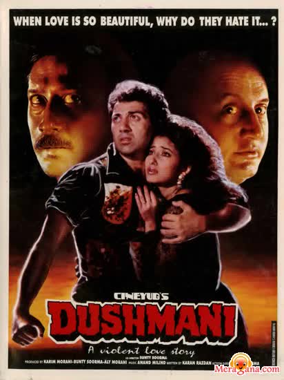 Poster of Dushmani+(1996)+-+(Hindi+Film)