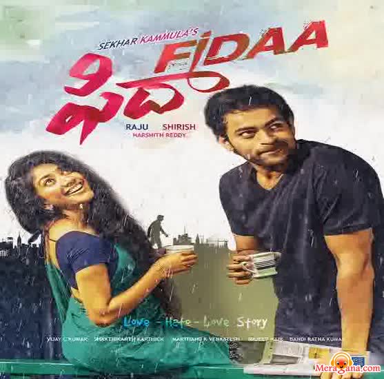 Poster of Fidaa+(2017)+-+(Telugu)