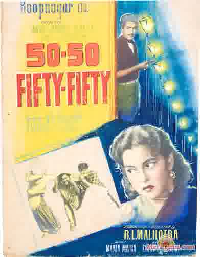 Poster of Fifty Fifty (1956)