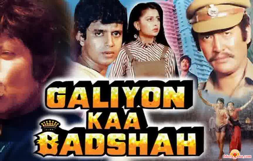 Poster of Galiyon+Ka+Badshah+(1989)+-+(Hindi+Film)