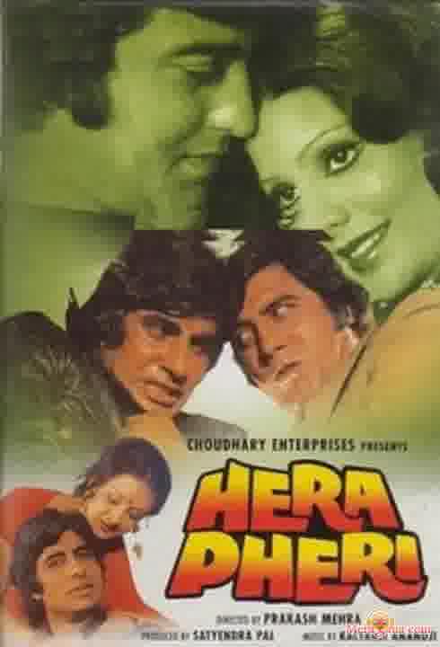 Poster of Hera+Pheri+(1976)+-+(Hindi+Film)