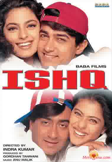 Poster of Ishq+(1997)+-+(Hindi+Film)