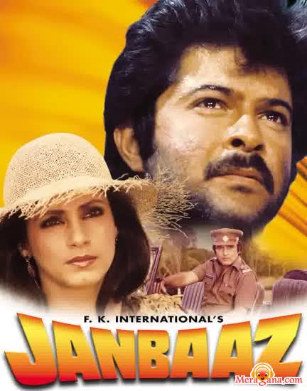Poster of Janbaaz+(1986)+-+(Hindi+Film)