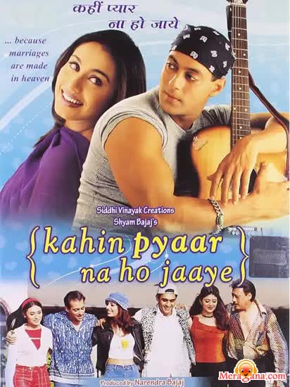 Poster of Kahin+Pyaar+Na+Ho+Jaaye+(2000)+-+(Hindi+Film)
