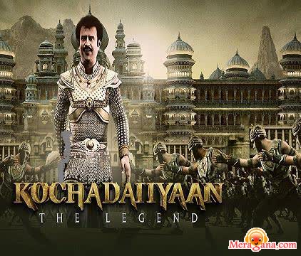 Poster of Kochadaiiyaan+(The+Legend)+(2014)+-+(Hindi+Film)