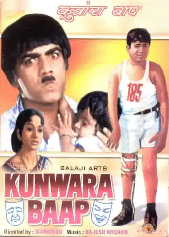 Poster of Kunwara+Baap+(1974)+-+(Hindi+Film)
