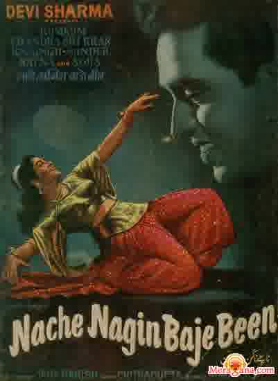 Poster of Nache+Nagin+Baje+Been+(1960)+-+(Hindi+Film)