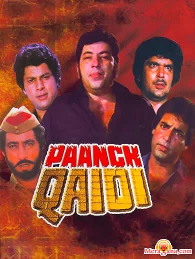 Poster of Paanch+Qaidi+(1981)+-+(Hindi+Film)