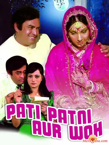 Poster of Pati+Patni+Aur+Woh+(1978)+-+(Hindi+Film)