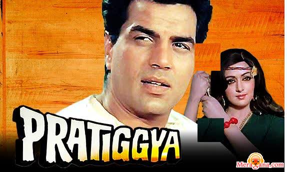Poster of Pratiggya+(1975)+-+(Hindi+Film)