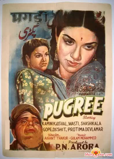 Poster of Pugree+(1948)+-+(Hindi+Film)