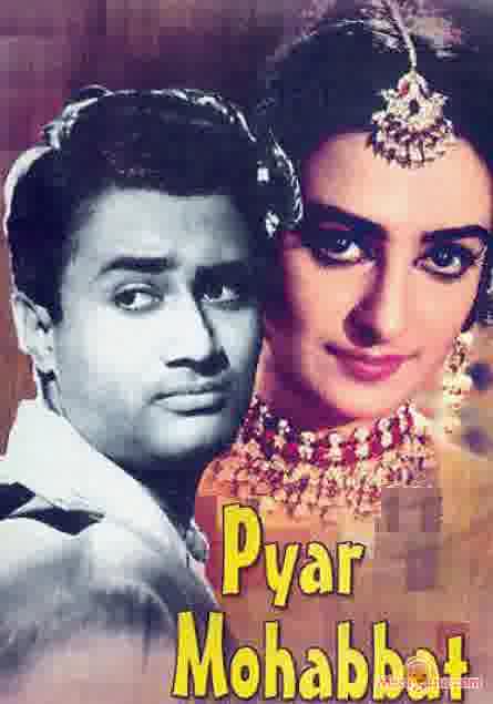 Poster of Pyar+Mohabbat+(1966)+-+(Hindi+Film)