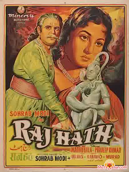 Poster of Raj+Hath+(1956)+-+(Hindi+Film)