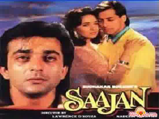 Poster of Saajan+(1991)+-+(Hindi+Film)