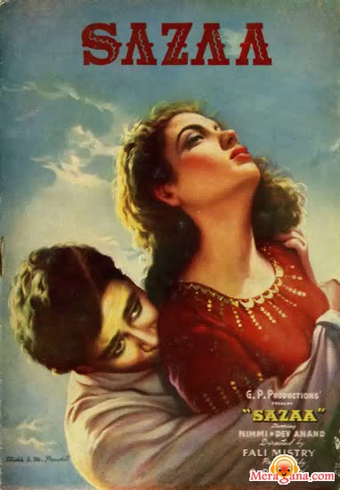 Poster of Sazaa+(1951)+-+(Hindi+Film)