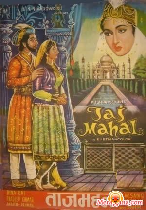 Poster of Taj+Mahal+(1963)+-+(Hindi+Film)