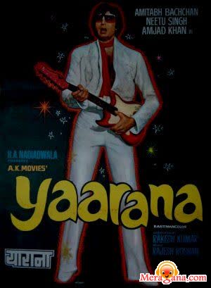Poster of Yaarana+(1981)+-+(Hindi+Film)