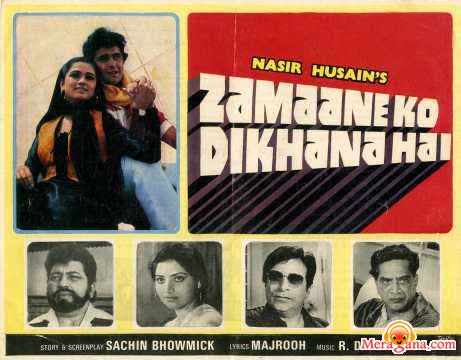 Poster of Zamaane+Ko+Dikhana+Hai+(1981)+-+(Hindi+Film)