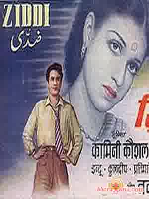 Poster of Ziddi+(1948)+-+(Hindi+Film)