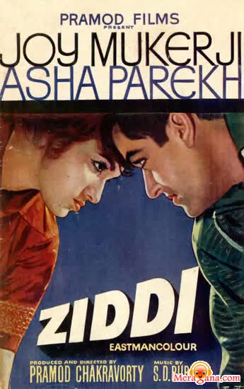 Poster of Ziddi+(1964)+-+(Hindi+Film)